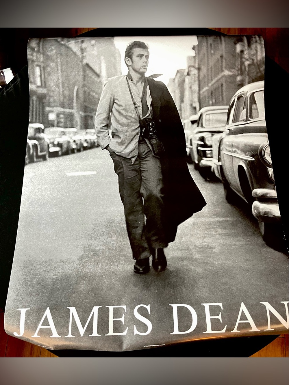 Vintage-Janes Dean Black & White Street Photography Poster - GB EYE 24x36